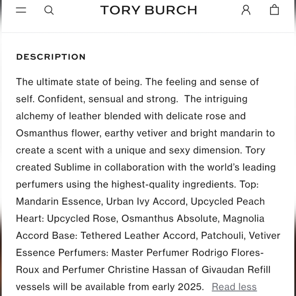 Tory Burch SUBLIME - Picture 9 of 9